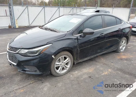 2017 Chevrolet Cruze Lt Auto из США, поврежденный, VIN 1G1BE5SM8H7139778